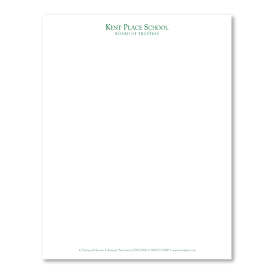 Show details for Board of Trustees Letterhead(Classic) 8.5 x 11