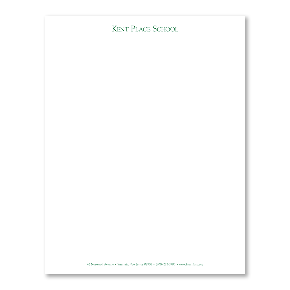 Show details for KPS Letterhead (Classic) 8.5x11