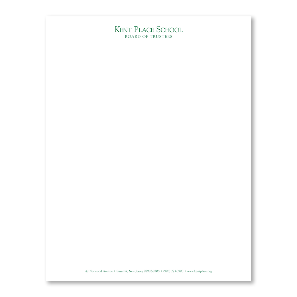 Show details for Board of Trustees Letterhead(Classic) 8.5 x 11