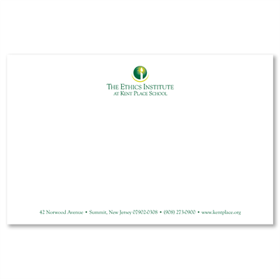 Show details for Ethics Institute Notecard 4 x 6.25