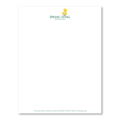 Show details for Spring Fling Letterhead (Classic) 8.5x11