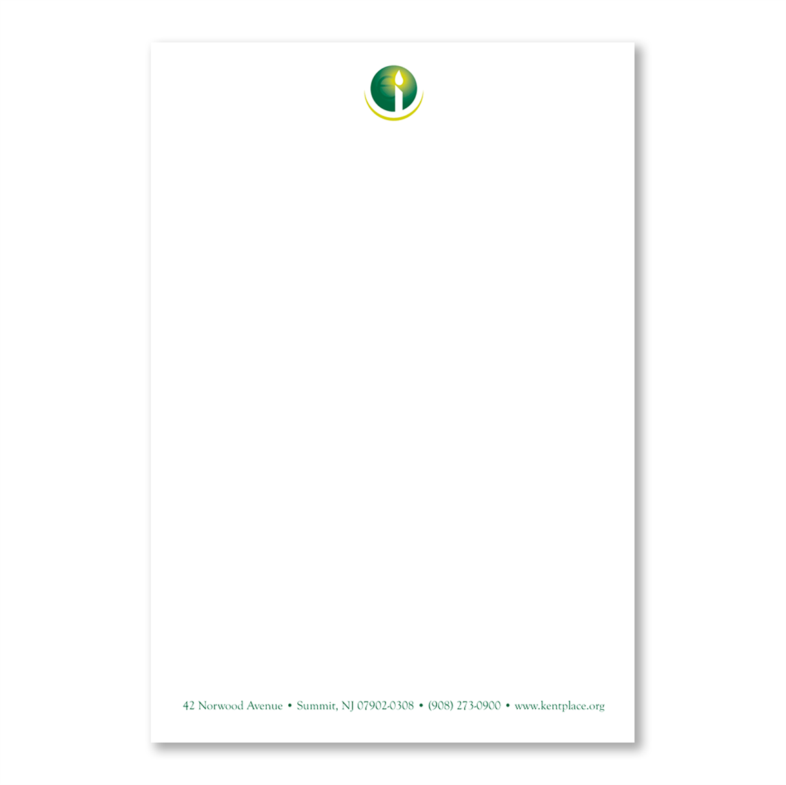Show details for Ethics Institute Small Letterhead (Classic) 5.5 x 8