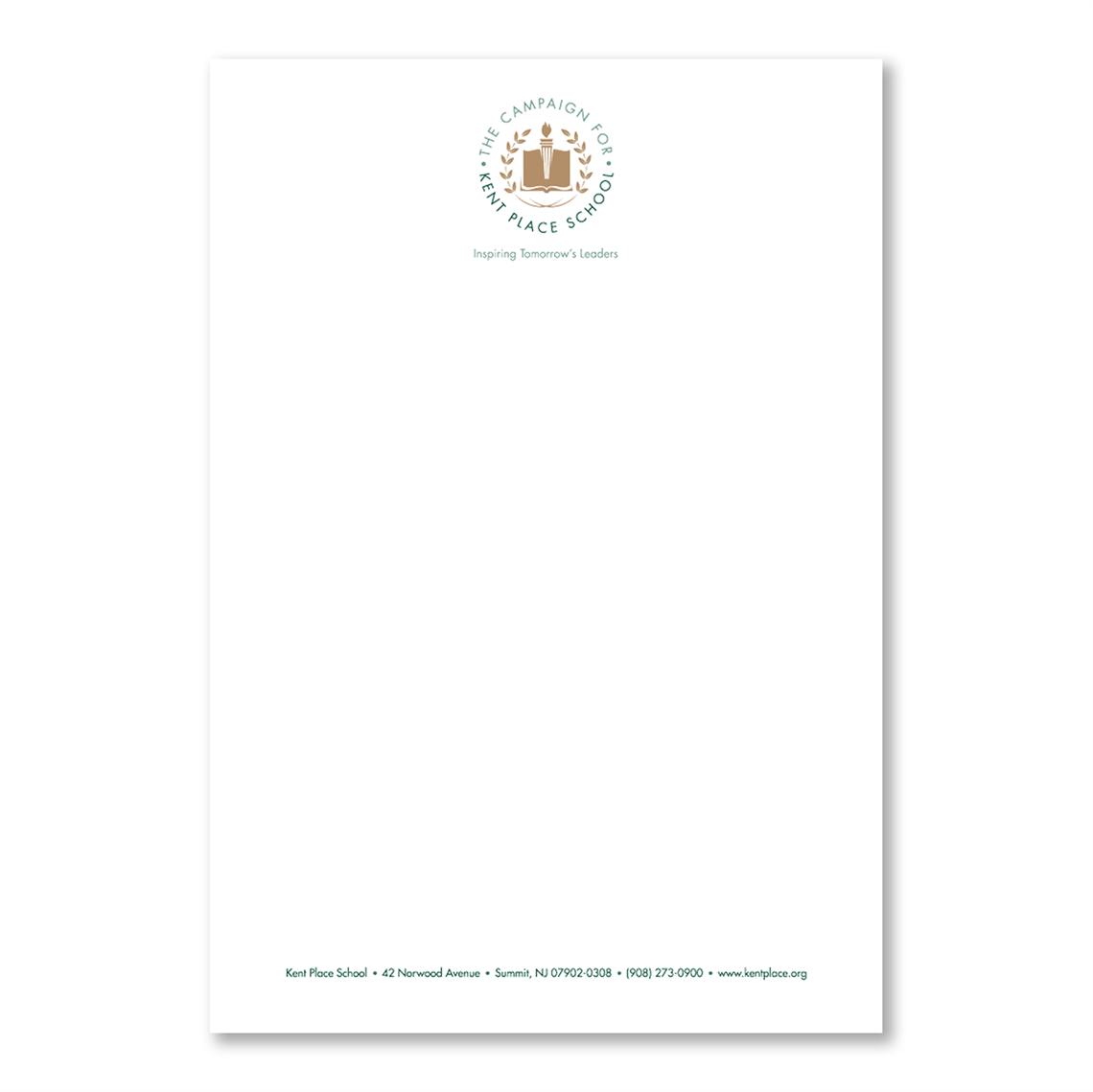 Show details for Campaign Small Letterhead (Classic) 5.5x8.5
